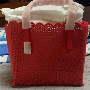 Red FURLA Bag, purse